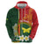 Personalised PNG Oro Provins Hoodie Papua New Guinea Plumeria Melanesian Pattern - Polynesian Pride
