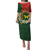 Personalised PNG Oro Provins Puletasi Papua New Guinea Plumeria Melanesian Pattern - Polynesian Pride