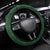 PNG Oro Provins Steering Wheel Cover Papua New Guinea Plumeria Melanesian Pattern - Polynesian Pride