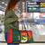 Personalised PNG Oro Provins Travel Bag Papua New Guinea Plumeria Melanesian Pattern - Polynesian Pride