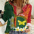 Personalised PNG Oro Provins Women Casual Shirt Papua New Guinea Plumeria Melanesian Pattern - Polynesian Pride