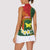 Personalised PNG Oro Provins Women Sleeveless Polo Shirt Papua New Guinea Plumeria Melanesian Pattern - Polynesian Pride