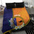 Personalised PNG Niu Ailan Bedding Set Papua New Guinea Plumeria Melanesian Pattern - Polynesian Pride