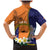 Personalised PNG Niu Ailan Family Matching Mermaid Dress and Hawaiian Shirt Papua New Guinea Plumeria Melanesian Pattern - Polynesian Pride