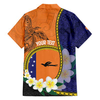 Personalised PNG Niu Ailan Hawaiian Shirt Papua New Guinea Plumeria Melanesian Pattern - Polynesian Pride