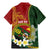 Personalised PNG Simbu Provins Family Matching Mermaid Dress and Hawaiian Shirt Papua New Guinea Plumeria Melanesian Pattern - Polynesian Pride