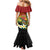 Personalised PNG Simbu Provins Family Matching Mermaid Dress and Hawaiian Shirt Papua New Guinea Plumeria Melanesian Pattern - Polynesian Pride