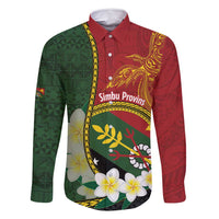 Personalised PNG Simbu Provins Family Matching Off Shoulder Short Dress and Hawaiian Shirt Papua New Guinea Plumeria Melanesian Pattern - Polynesian Pride