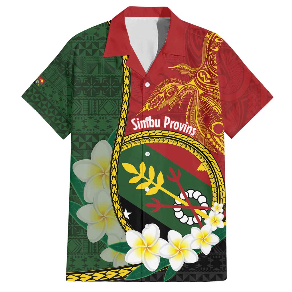 Personalised PNG Simbu Provins Family Matching Tank Maxi Dress and Hawaiian Shirt Papua New Guinea Plumeria Melanesian Pattern - Polynesian Pride