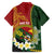 Personalised PNG Simbu Provins Family Matching Tank Maxi Dress and Hawaiian Shirt Papua New Guinea Plumeria Melanesian Pattern - Polynesian Pride