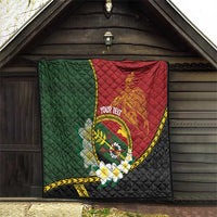 Personalised PNG Simbu Provins Quilt Papua New Guinea Plumeria Melanesian Pattern - Polynesian Pride