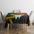 Personalised PNG Simbu Provins Tablecloth Papua New Guinea Plumeria Melanesian Pattern - Polynesian Pride