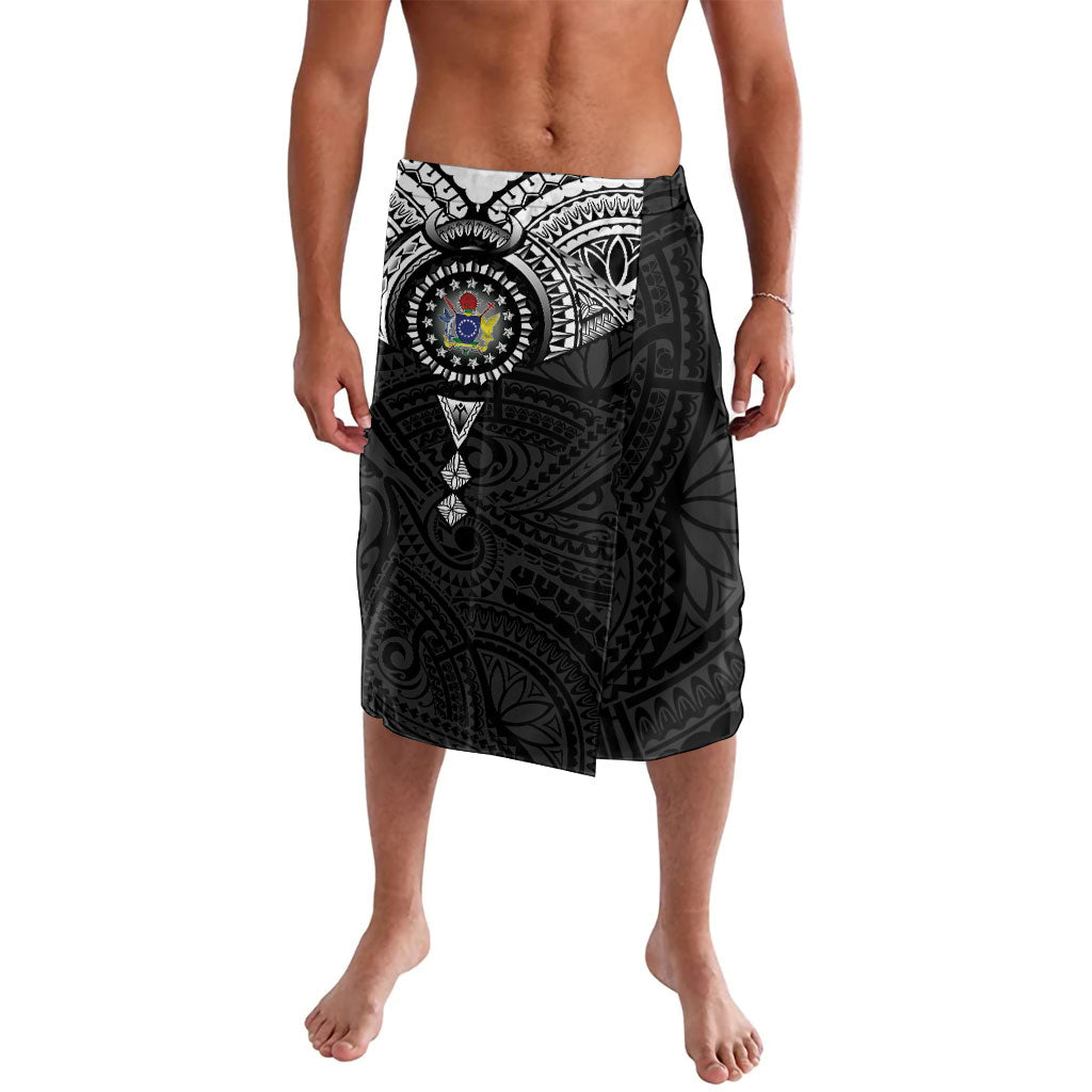 Cook Islands Manta Ray Lavalava Kuki Airani Tattoo Black Color