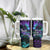 Polynesia Suicide Prevention Awareness Tumbler With Handle Your Life Is Worth Living For Polynesian Purple Pattern