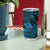 New Zealand Tuatara Tumbler Cup Aotearoa Maori Clematis Flowers - Blue