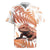 Red New Zealand Tuatara Rugby Jersey Aotearoa Sphenodon Punctatus Silver Fern