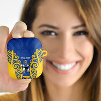 Otago Custom Rugby New Zealand AirPods Case Aotearoa Maori Pukana Tiki Mascot