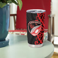 Counties Manukau Custom Rugby New Zealand Tumbler Cup Aotearoa Maori Pukana Tiki Mascot