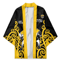 Wellington Custom Rugby New Zealand Kimono Aotearoa Maori Pukana Tiki Mascot