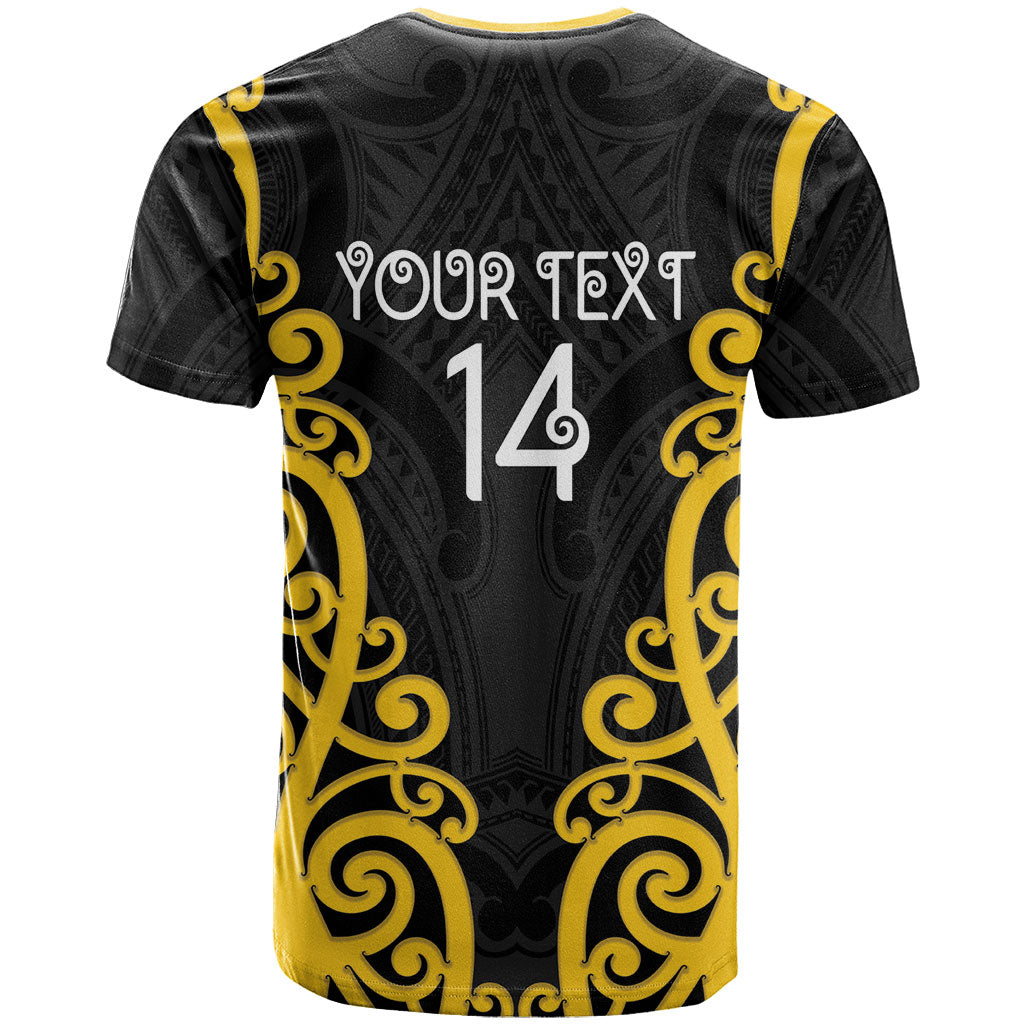 Wellington Custom Rugby New Zealand T Shirt Aotearoa Maori Pukana Tiki Mascot