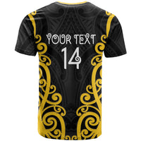 Wellington Custom Rugby New Zealand T Shirt Aotearoa Maori Pukana Tiki Mascot