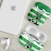 Manawatu Custom Rugby New Zealand AirPods Case Aotearoa Maori Pukana Tiki Mascot