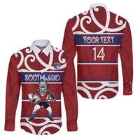 Southland Custom Rugby New Zealand Family Matching Mermaid Dress and Hawaiian Shirt Aotearoa Maori Pukana Tiki Mascot