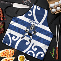 Auckland Custom Rugby New Zealand Apron Aotearoa Maori Pukana Tiki Mascot