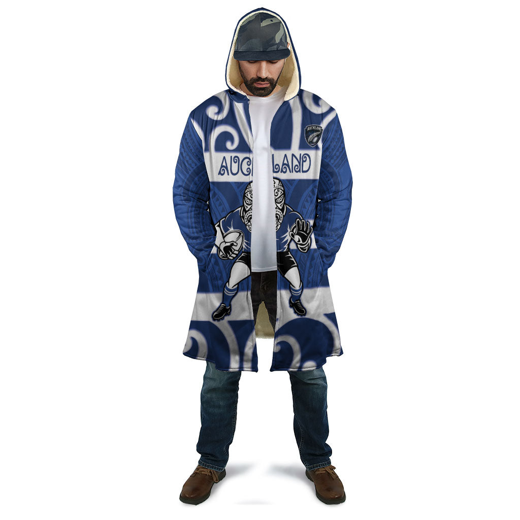 Auckland Custom Rugby New Zealand Cloak Aotearoa Maori Pukana Tiki Mascot
