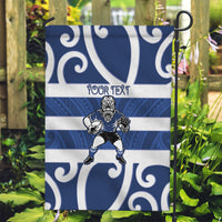 Auckland Custom Rugby New Zealand Garden Flag Aotearoa Maori Pukana Tiki Mascot