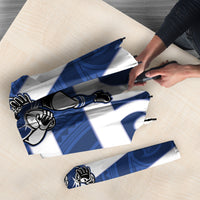 Auckland Custom Rugby New Zealand Umbrella Aotearoa Maori Pukana Tiki Mascot