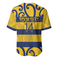 Bay of Plenty Custom Rugby New Zealand Baseball Jersey Aotearoa Maori Pukana Tiki Mascot