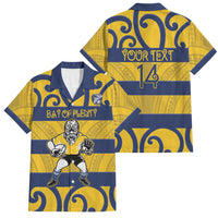 Bay of Plenty Custom Rugby New Zealand Family Matching Mermaid Dress and Hawaiian Shirt Aotearoa Maori Pukana Tiki Mascot