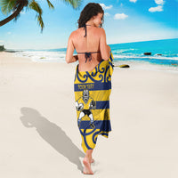 Bay of Plenty Custom Rugby New Zealand Sarong Aotearoa Maori Pukana Tiki Mascot