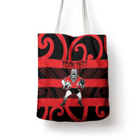 Canterbury Custom Rugby New Zealand Tote Bag Aotearoa Maori Pukana Tiki Mascot