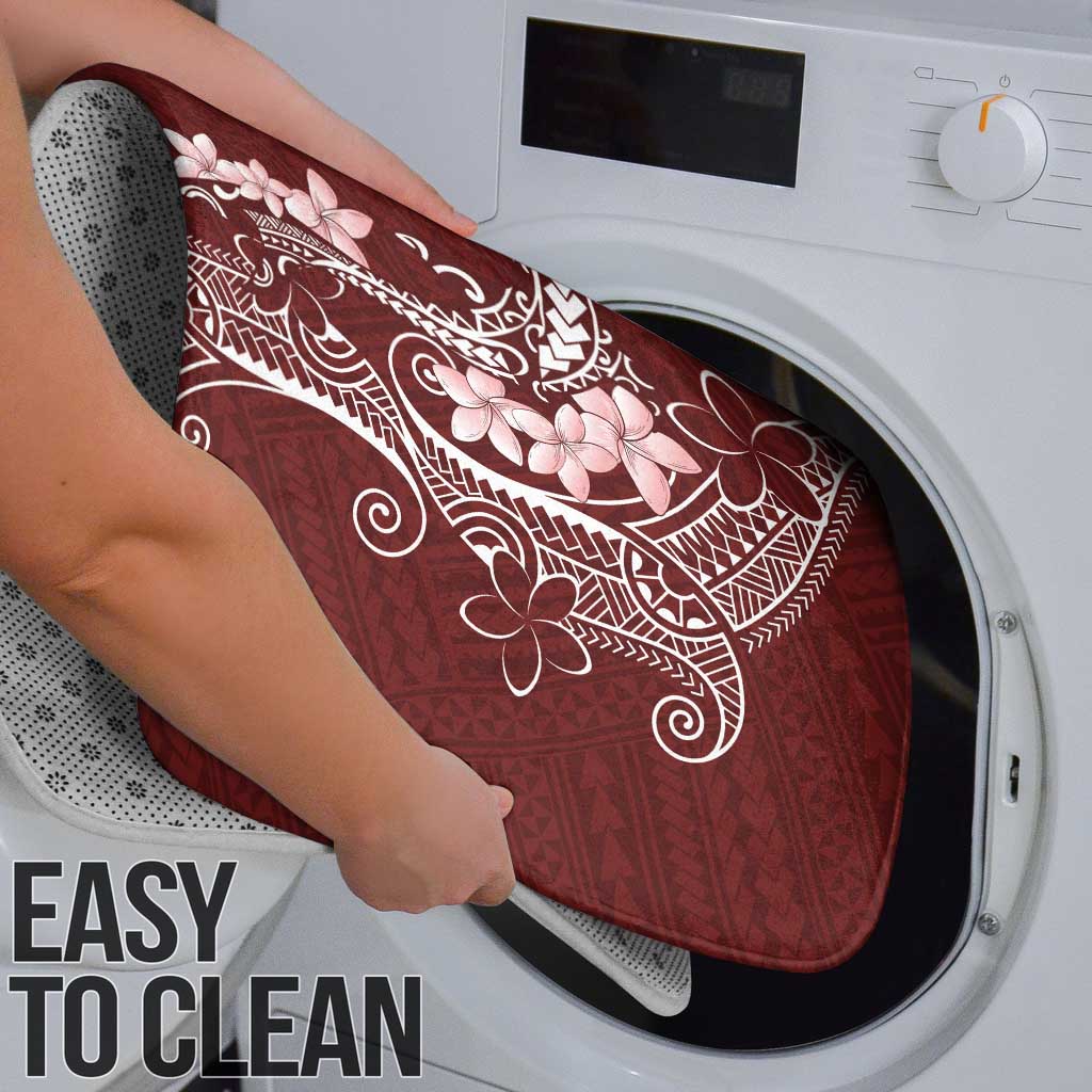 Oxblood Hawaii Bathroom Set Hammerhead Shark Tattoo Curve Polynesian - Polynesian Pride