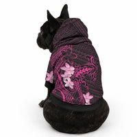 Pink Hawaii Pet Hoodie Hammerhead Shark Tattoo Curve Polynesian LT14 - Polynesian Pride