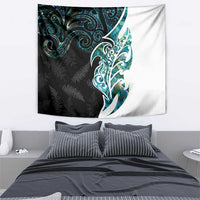 Proud Aotearoa Tapestry Maori Silver Fern Mix Paua Shell Pattern