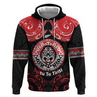 Aotearoa Toitu Te Tiriti Hoodie Haka Tiki Honour The Treaty
