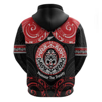 Aotearoa Toitu Te Tiriti Hoodie Haka Tiki Honour The Treaty