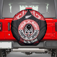 Aotearoa Toitu Te Tiriti Spare Tire Cover Haka Tiki Honour The Treaty
