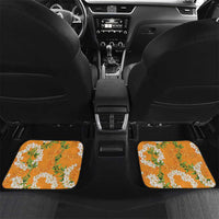 Prince Kuhio Aloha Hawaii Car Mats Plumeria Ilima Lei Palaka Motifs