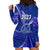 Personalised Tonga Tupou College Hoodie Dress Class Of Year Tongan Ngatu Pattern LT14 - Polynesian Pride