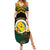 Personalised Malampa Day Summer Maxi Dress Vanuatu Provinces Polynesian Pattern