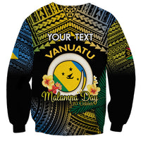 Personalised Malampa Day Sweatshirt Vanuatu Provinces Polynesian Pattern LT14 - Polynesian Pride