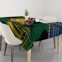 Personalised Malampa Day Tablecloth Vanuatu Provinces Polynesian Pattern