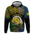 Personalised Malampa Day Zip Hoodie Vanuatu Provinces Polynesian Pattern