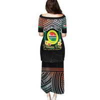Personalised Penama Day Family Matching Puletasi and Hawaiian Shirt Vanuatu Provinces Polynesian Pattern LT14 - Polynesian Pride