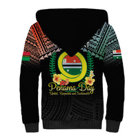 Personalised Penama Day Sherpa Hoodie Vanuatu Provinces Polynesian Pattern LT14 - Polynesian Pride