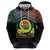 Personalised Penama Day Zip Hoodie Vanuatu Provinces Polynesian Pattern